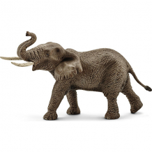Купить коллекционная фигурка schleich "дикие животные" африканский слон, самец ( id 4394591 )
