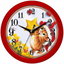 Купить часы камелия настенные котик 46418