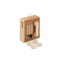 Купить деревянная игрушка liewood игрушечный таксофон lw14415