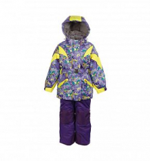 Купить комплект куртка/полукомбинезон oldos дазирэ, цвет: фиолетовый/желтый ( id 7104493 )