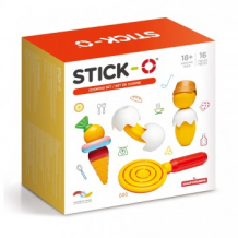 Купить конструктор магнитный "кухня" stick-o, 16 деталей stick-o 997129788