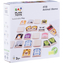 Купить plan toys 4118 игра "мемори" с изображением животных ( id 2175252 )