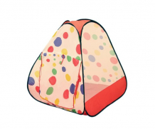 Купить наша игрушка палатка игровая цветной горох 95x95x98 см 985-q34