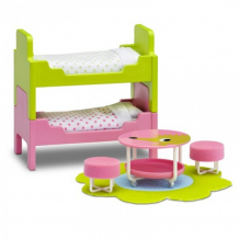 Купить lundby мебель для домика смоланд детская с 2 кроватями lb_60209700