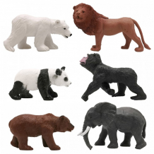 Купить zooграфия игровой набор животные с картой обитания 6 шт. 200661790 200661790