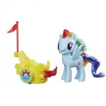 Купить игровой набор hasbro my little pony "пони в карете", рейнбоу дэш ( id 6674413 )