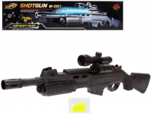 Купить наша игрушка винтовка с фонарем 63 см es778-bl001