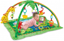 Купить развивающий коврик funkids delux play gym giraffe cc9657 13702-0