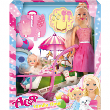 Купить набор кукол toys lab "семья" ася с малышкой, 28 см ( id 15654356 )