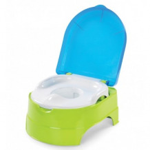 Купить горшок-подножка summer infant 2 в 1 my fun potty, цвет: зеленый summer infant 996897923