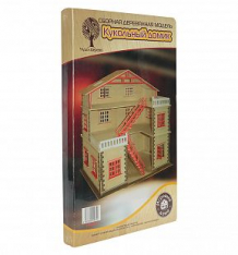 Купить сборная деревянная модель wooden toys кукольный домик ( id 2959088 )