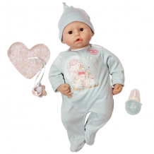 Купить zapf creation baby annabell 792-216 бэби аннабель кукла-мальчик с мимикой, 46 см, кор.