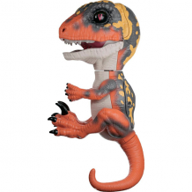 Купить fingerlings untamed dino 3781m интерактивный динозавр блейз (зеленый с оранжевым) 12 см