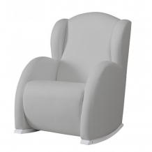 Кресло для мамы Micuna качалка Wing/Flor искусственная кожа 