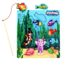Купить деревянная игрушка mapacha игра-рыбалка водные приключения: 10 персонажей, поймай героев удочкой 962181
