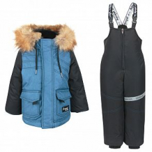 Купить комплект куртка/полукомбинезон аврора стефан, цвет: синий/черный ( id 11149634 )