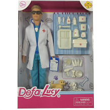 Купить игровой набор с куклой defa lucy "папа ветеринар" ( id 10534194 )