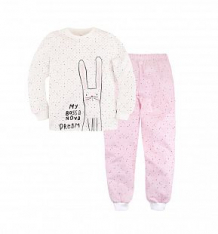 Купить пижама джемпер/брюки bossa nova, цвет: белый/розовый ( id 9573240 )