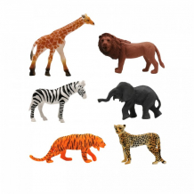 Купить zooграфия игровой набор животные с картой обитания 6 шт. 200661688 200661688