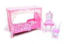 Купить глория набор мебели для кукол спальня 2614 д17335