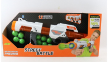 Купить 1 toy игрушечное оружие с мягкими шариками street battle т13646