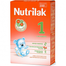 Купить молочная смесь nutrilak 1, с 0 мес, 350 г ( id 15149459 )