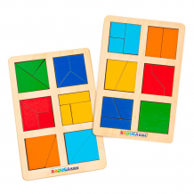 Купить raduga kids головоломка сложи квадрат б.п. никитин уровень 1 rk1130