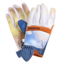 Перчатки сноубордические Grenade Blast Off Glove Orange белый,оранжевый,голубой ( ID 1106755 )