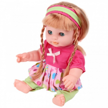 Купить lisa jane кукла-пупсик с длинными волосами озвучен 30 см 72294 72294