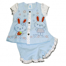 Купить little home baby комплект для девочки (кофта и шорты) 26-1565 26-1565