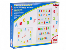 Купить развивающая игрушка pilsan с буквами и цифрами innovative letters & numerical (178 деталей) 03-297