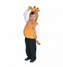 Купить карнавальный костюм winter wings жираф комбинезон, цвет: коричневый/оранжевый ( id 10158192 )