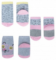 Купить носки yo!, цвет: серый/розовый ( id 10259069 )