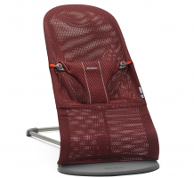 Купить кресло-шезлонг babybjorn mesh, бордовый babybjorn 997026780