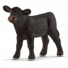 Купить schleich игровая фигурка теленок черный ангус 13880