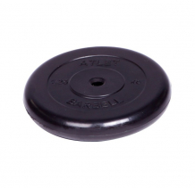 Купить mb barbell диск обрезиненный atlet d 26 мм 1.25 кг 