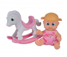 Купить bouncin' babies кукла бони с лошадкой-качалкой 16 см 803003