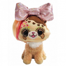 Купить мягкая игрушка shokid little bow pets котенок sprinkle с бантиком сюрпризом 18 см 4851