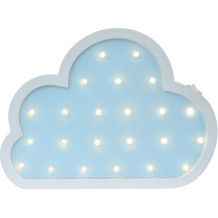 Купить светильник настенный ночной лучик «облачко», голубой ( id 12370834 )