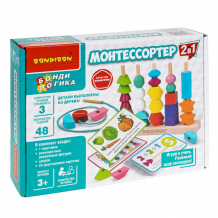 Купить деревянная игрушка bondibon бондилогика монтессортер вв5947