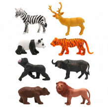 Купить zooграфия игровой набор животные с картой обитания 8 шт. 200661815 200661815