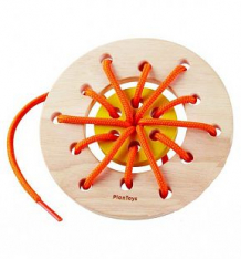 Купить деревянная шнуровка plan toys кольцо, 12 см ( id 9513471 )