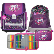 Купить ранец школьный magtaller evo, lovely unicorn, c наполнением ( id 14635445 )