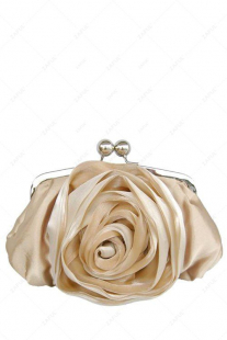 Купить kiss lock satin flower evening bag ( id 194302301 )