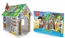 Купить artberry игровой конструктор для раскрашивания большой pirate house 39231