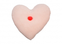 Купить merimeri подушка декоративная из вельвета сердце 157879