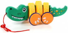 Купить каталка-игрушка veld co крокодильчик 89167 89167