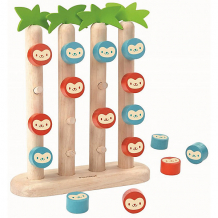 Купить настольная игра plan toys "четыре обезьянки в ряд" ( id 11077244 )