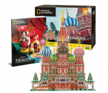 Купить cubicfun 3d пазл national geographic москва 224 детали ds0999h