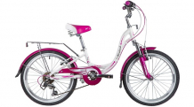 Купить велосипед двухколесный novatrack angel ty21/rs35/sg-6si v-brake 20" 20ah6v.angel.